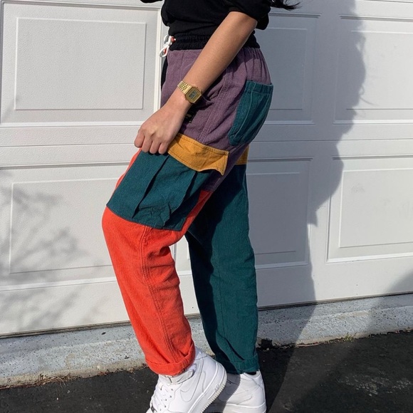 @𝐚𝐞𝐥𝐟𝐫𝐢𝐜𝐞𝐝𝐞𝐧𝐨𝐟𝐟𝐢𝐜𝐢𝐚𝐥 Streetwear cargo pants - Picture 4 of 4